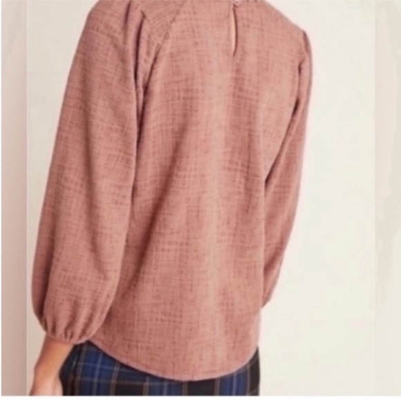 Anthropologie Current Air Jasia Balloom Sleeve Top - Picture 6 of 7